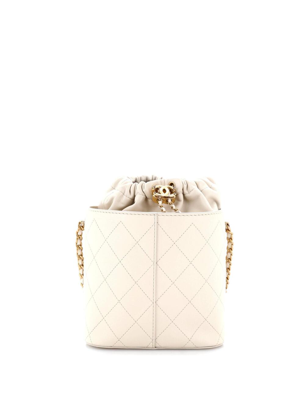 Chanel Cc Drawstring Bucket Crossbody #289057C42B